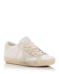 Golden Goose Women's Super-Star Sequin Embellished Low Top Sneakers