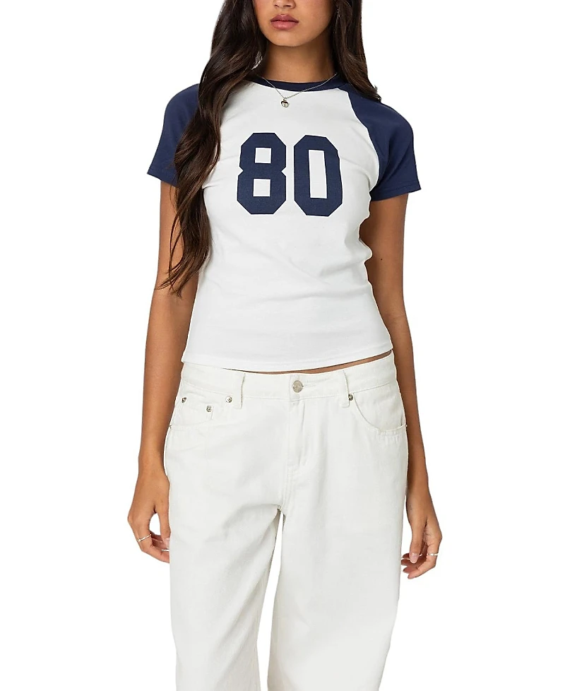 Edikted 80's Raglan Tee