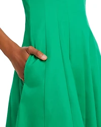 Paneled Midi Dress