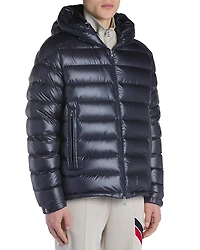 Moncler Besines Nylon Hooded Down Jacket