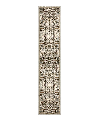 Oriental Weavers Andorra 2449B Runner Area Rug, 2'6 x 12'