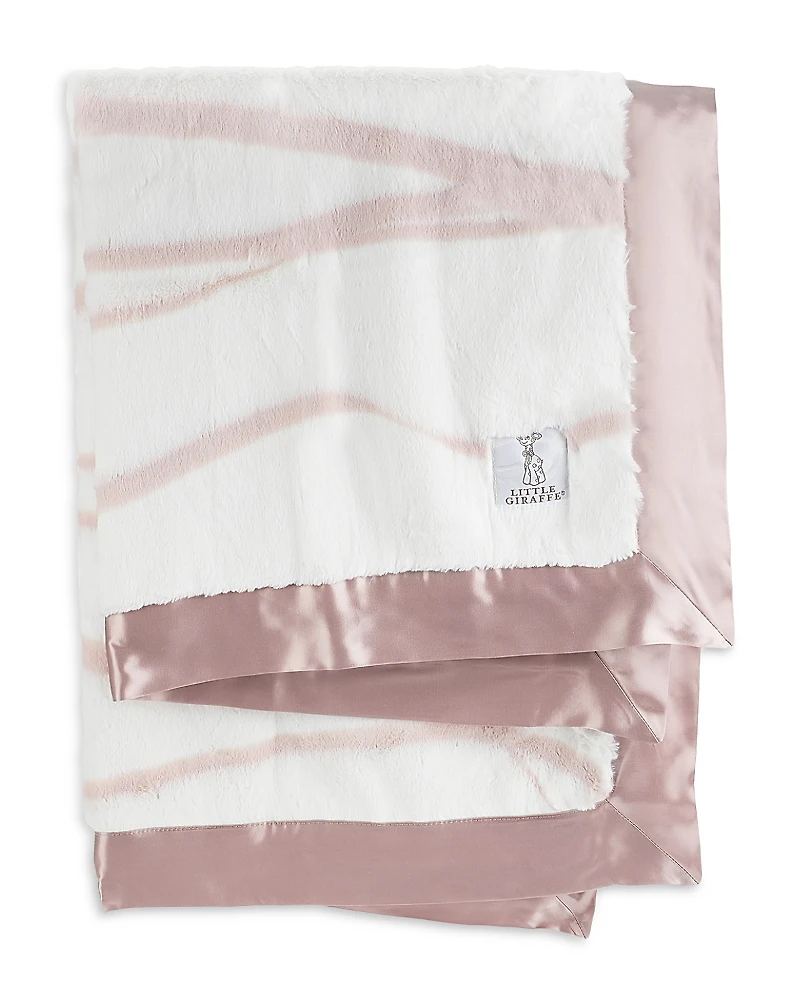 Little Giraffe Luxe Ribbon Baby Blanket