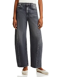 Mother The Half Pipe Flood High Rise Jeans