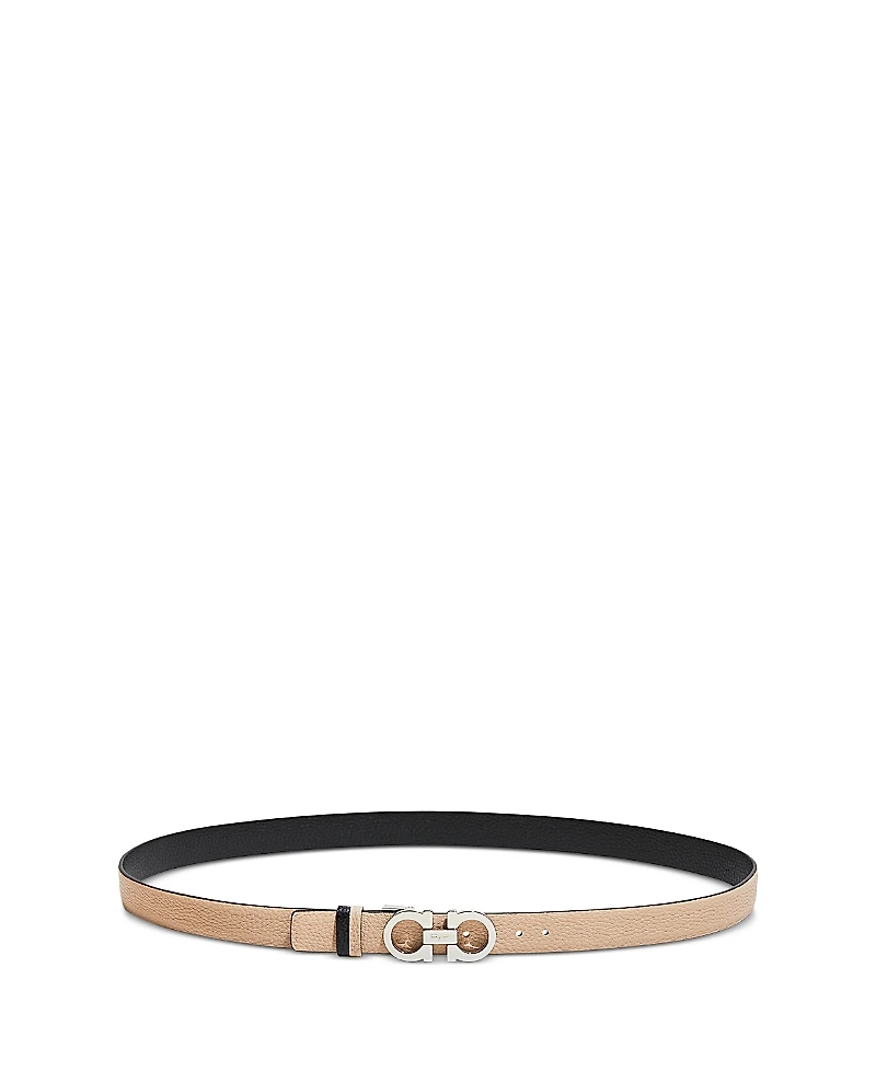 Salvatore Ferragamo Women's Skinny Gancini Belt