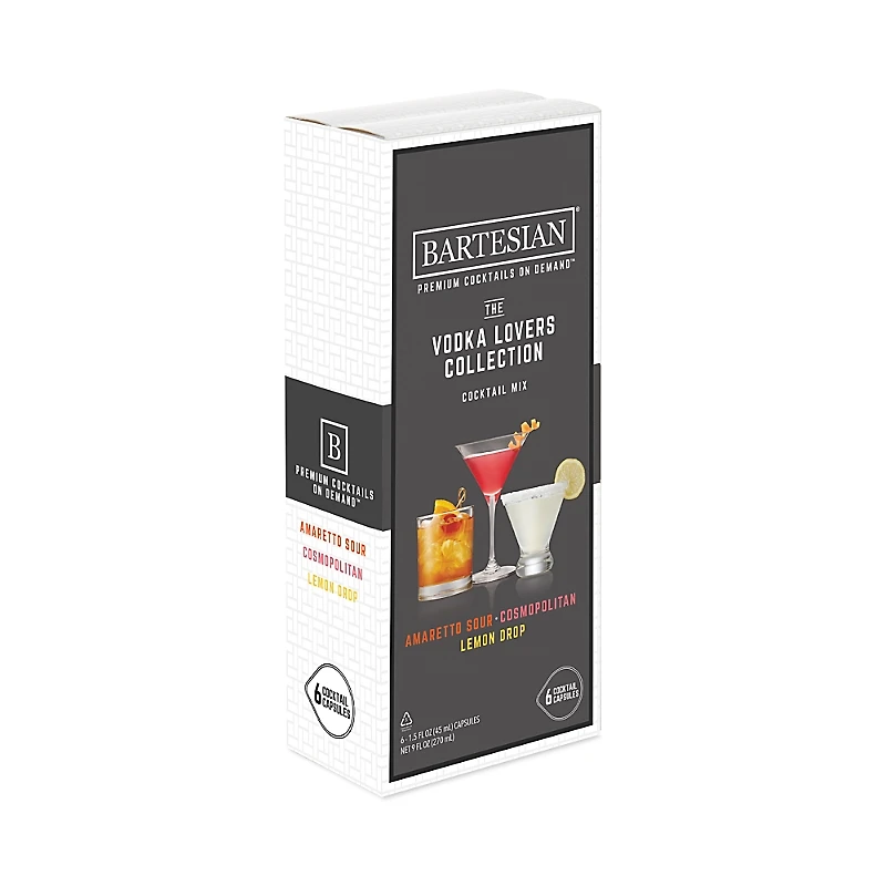 Bartesian Vodka Lovers Collection 6 Pack Capsules