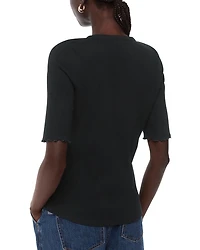 Button Front Top