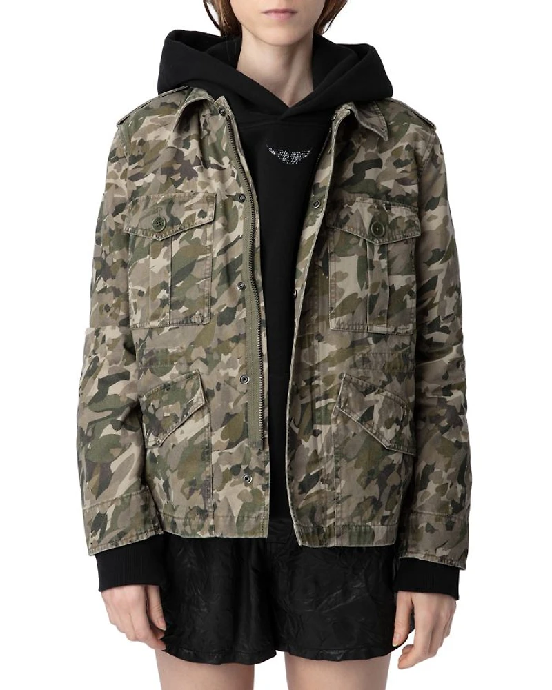 Krisa Camo Jacket