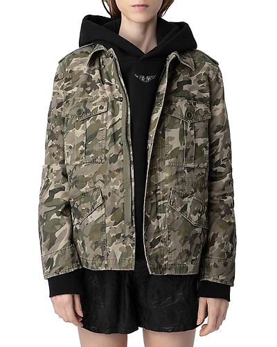 Zadig & Voltaire Krisa Camo Jacket