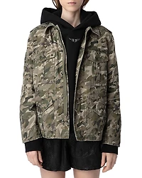Zadig & Voltaire Krisa Camo Jacket