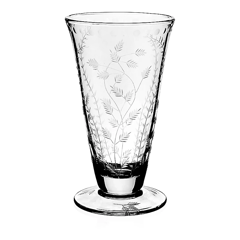 William Yeoward Crystal Fern Footed Flower Vase