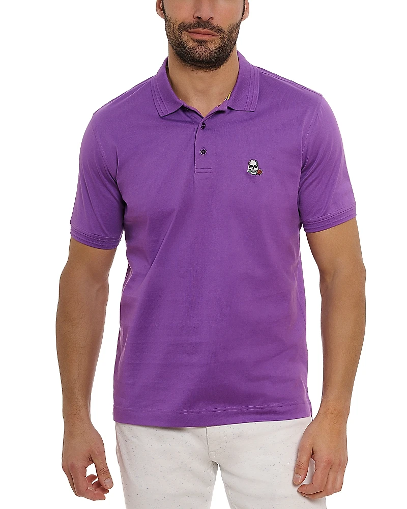 Robert Graham The Player Short Sleeve Knit Polo