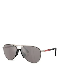 Prada Aviator Sunglasses, 59mm