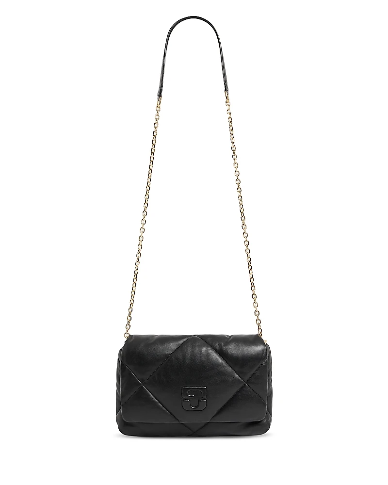 Gerard Darel Fanny Black Leather Crossbody Bag