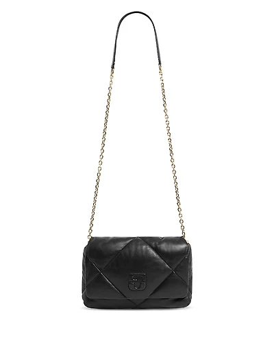Gerard Darel Fanny Black Leather Crossbody Bag