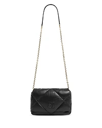 Gerard Darel Fanny Black Leather Crossbody Bag