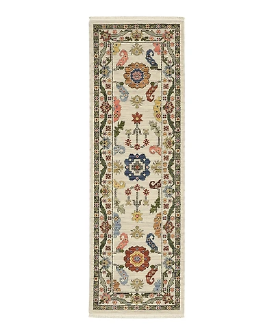 Oriental Weavers Lucca 5506W Runner Area Rug, 2' x 6'