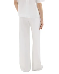 High Waisted Wide Leg Trousers