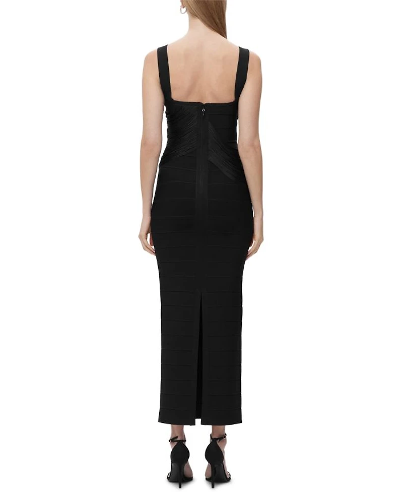 The Autumn Fringe Bandage Gown