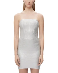 The Avery Foil Corset Dress