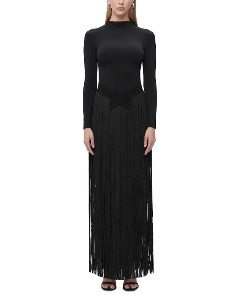 The Sloane Fringe Gown