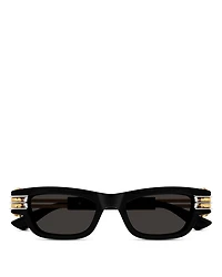 Bolt Rectangular Injection Sunglasses