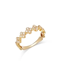 Bloomingdale's Fine Collection Diamond Clover Band