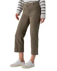 The Marine Cropped Wide Leg Pants