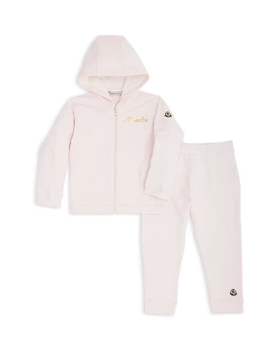 Girls' Logo Zip Hoodie & Jogger Pants Set - Baby