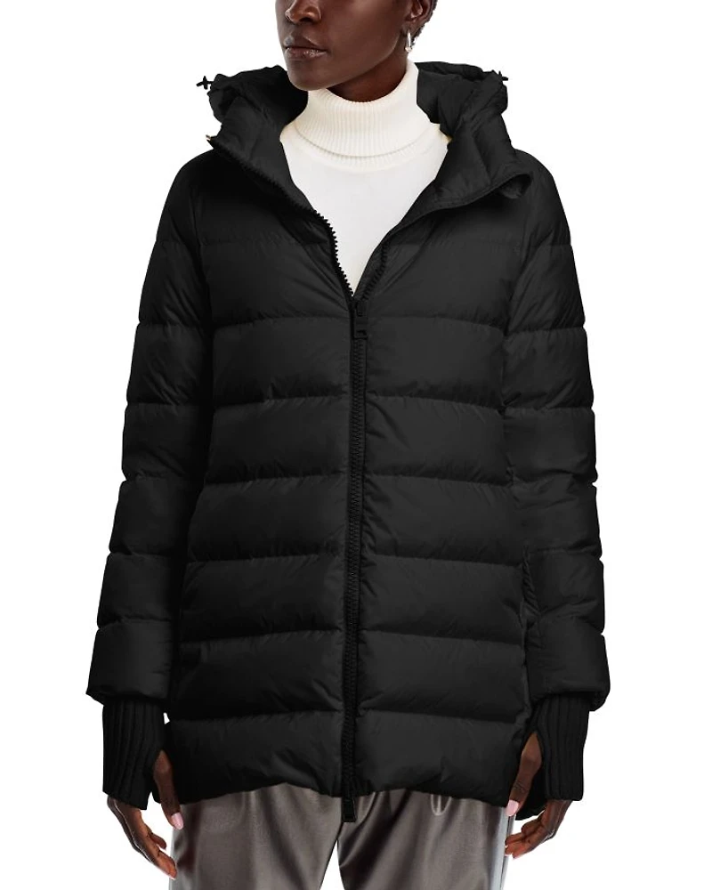Heavy A Line High Low Jacket
