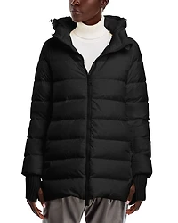 Heavy A Line High Low Jacket