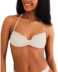 Dippin' Daisy's Valentina Tie Straps Bandeau Bikini Top