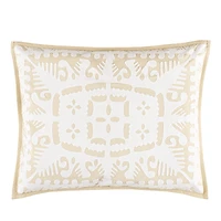 Annie Selke Knight Wood Cutwork Standard Sham