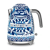 Smeg 50's Retro Style Aesthetic Blu Mediterraneo Kettle
