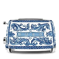 Dolce & Gabbana 50's Retro Style Aesthetic Blu Mediterraneo 2 Slice Toaster