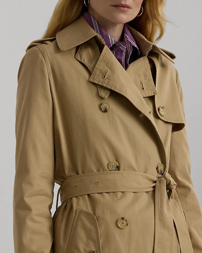 Twill Trench Coat