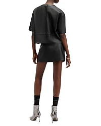 Renai Leather Skirt