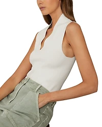 Reiss Kimmy Sleeveless Knit Top