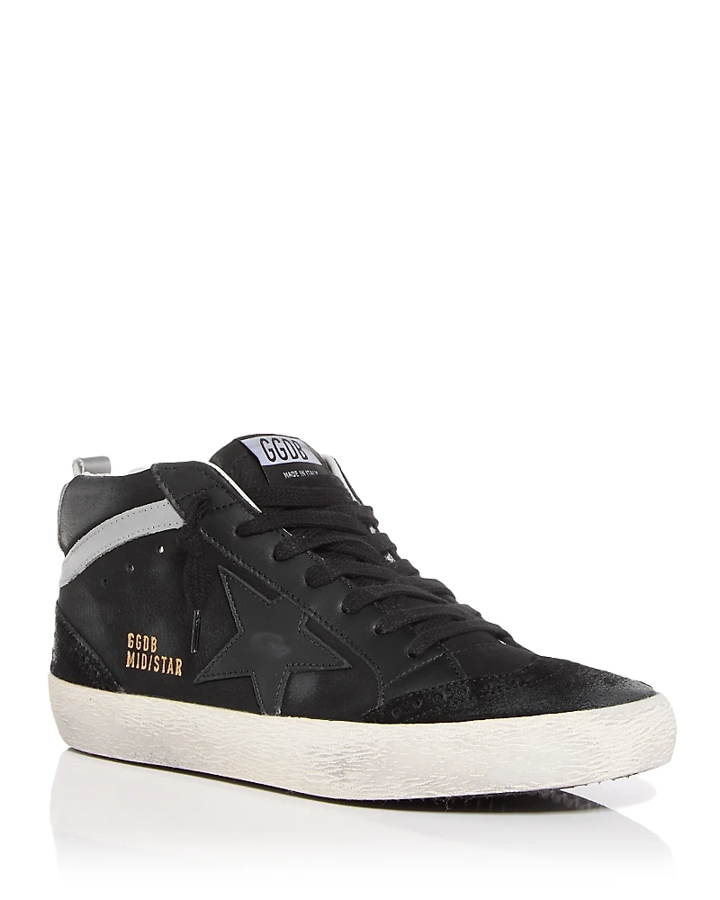 Golden Goose Unisex Mid Star Top Sneakers