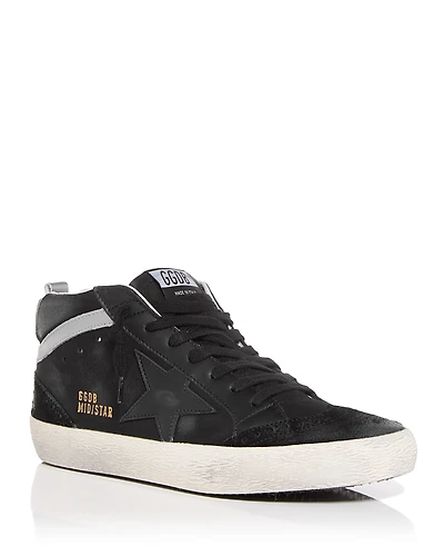 Golden Goose Unisex Mid Star Top Sneakers