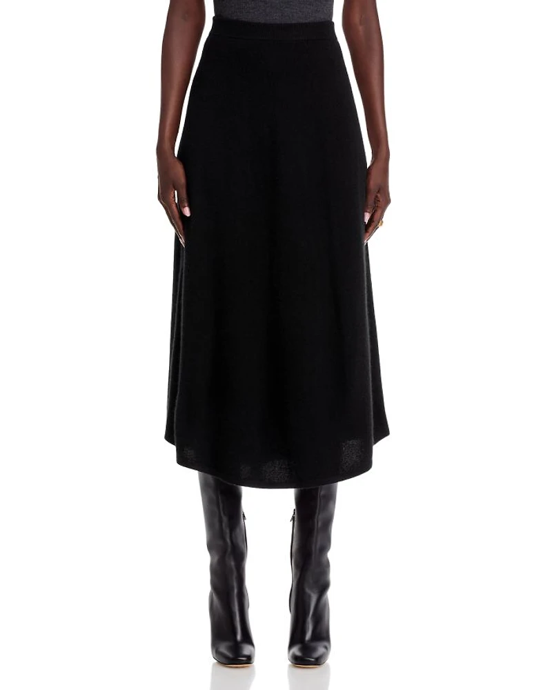 Cashmere Midi Skirt - Exclusive