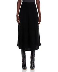 Cashmere Midi Skirt - Exclusive