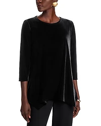 Caroline Rose Velvet Swing Top