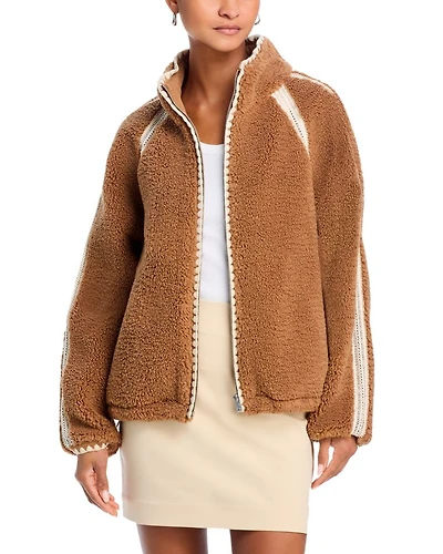 Nikia Fluff Faux Fur Jacket