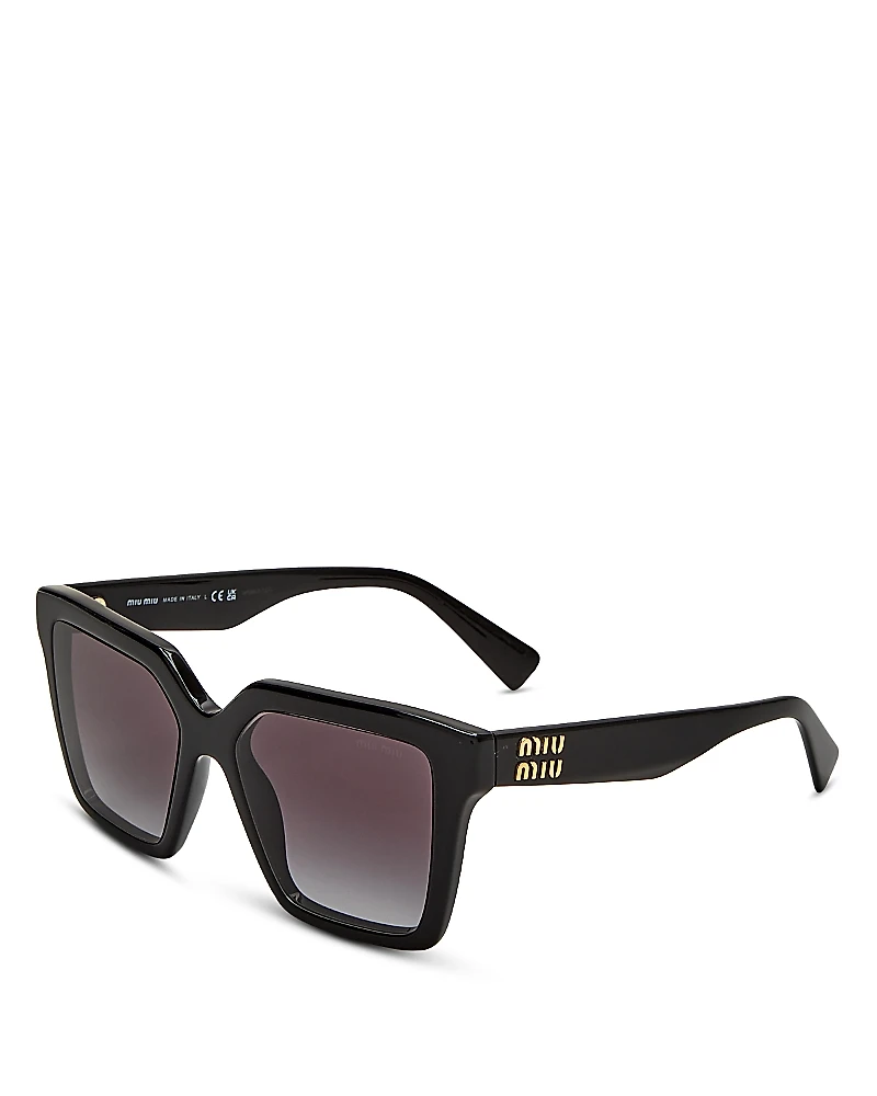 Miu Miu Square Sunglasses, 54mm