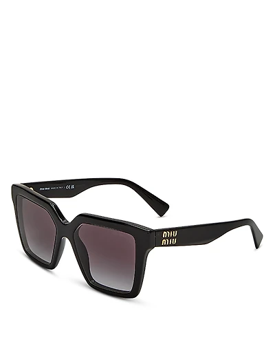 Miu Miu Square Sunglasses, 54mm