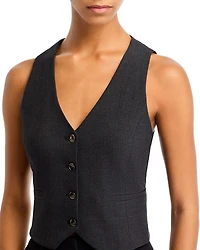 Glen Plaid Vest