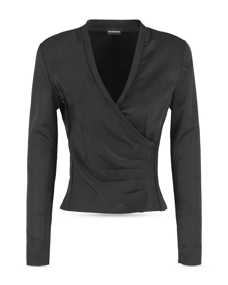 Faux Wrap Top