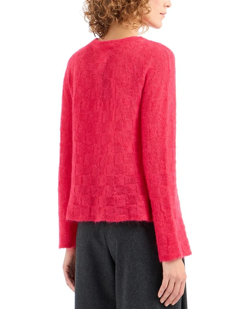 Jacquard Check Sweater