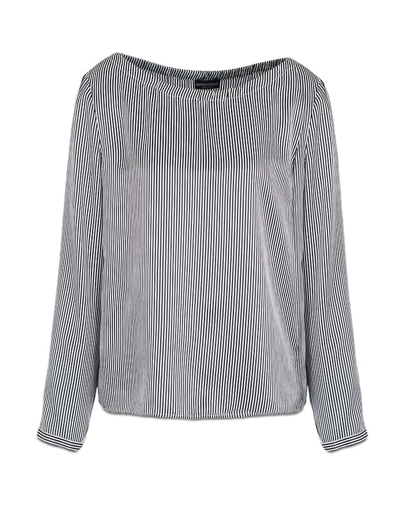 Striped Silk Blouse