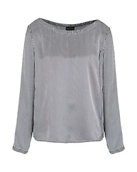 Striped Silk Blouse